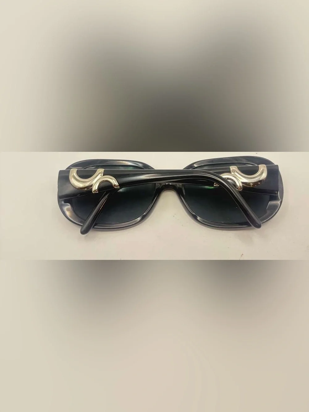 Kirkland Signature Muscat Black Oval Sunglasses Frames Only Italy
